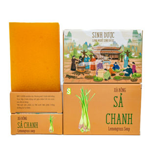 Jabón de manos orgánico de cúrcuma y limoncillo, barra de baño de hierbas ecológica procesada en frío Premium, novedad - Product Image 1