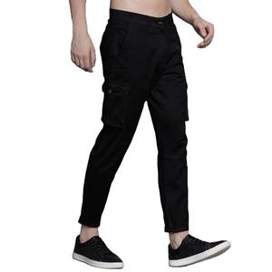 Pantalon cargo personnalisé en gros nouveauté pantalon cargo pour adultes de marque privée avec conception à plusieurs poches pour une tenue décontractée - Product Image 3