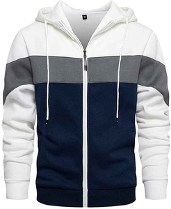 Nouvelle arrivée poids lourd polaire à capuche Double Zip Streetwear avec strass Design en gros pour la saison d'hiver - Product Image 1