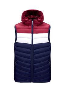 Wholesale OEM Custom Logo Sports Sleeveless Latest Design Material <b>Winter</b> Wears <b>Half</b> <b>Sleeve</b> Puffer Vest - Product Image 5