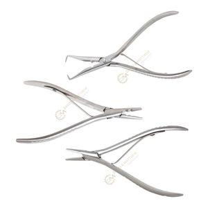 Alicates ajustables de acero inoxidable de queratina alta multifunción Premium Logo personalizado Micro Link/abridor de barba para extensiones de cabello - Product Image 2