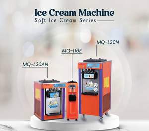 Vente en gros 2026 : Machine à cornets de crème glacée industrielle commerciale en acier inoxydable, machine distributrice de crème glacée molle pour les États-Unis - Product Image 4