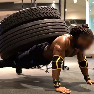 Manchons de compression en néoprène respirants anti-UV à séchage rapide unisexe pour le soutien de l'entraînement en salle de sport et l'haltérophilie - Product Image 6