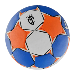 ลูกฟุตบอลเย็บตามสั่งพิมพ์ลายโลโก้ที่ทนทานพร้อมสีที่กำหนดเอง - Product Image 2