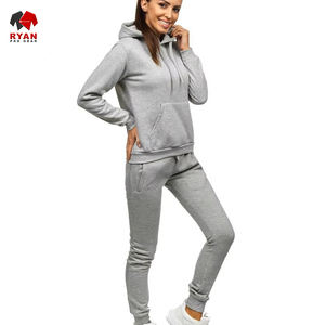 Chándal para correr con capucha 2 en 1 transpirable a prueba de viento cintura elástica talla grande personalizado para mujer - Product Image 1