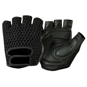 2025 Custom Half-Finger Cycling <b>Gloves</b> Pace Sports-<b>PVC</b> Material Custom Color Logo for Fitness Exercise Breathable Hand - Product Image 4