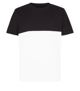 T-shirt uni de luxe pour homme, 260 GSM, 100% coton, col en V, logo personnalisé, OEM, ODM, faible MOQ - Product Image 5