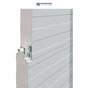 Panneau mural sandwich en EPS écologique, matériau en acier pour les bâtiments industriels, les entrepôts, les salles blanches et les entrepôts frigorifiques intérieurs et extérieurs - Product Image 4