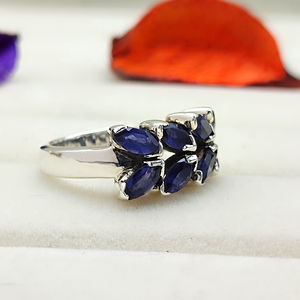 Recién llegado, anillo de piedras preciosas de cuarzo Natural de diseñador, joyería de plata de ley 925 chapada en rodio personalizada para bodas y fiestas - Product Image 3