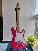 Guitare électrique personnalisée EARTHGRACE, 6 cordes, manche en érable, micros S-S-H, corps plein, pour débutants, étudiants et performances