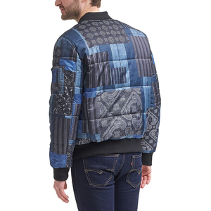 Blouson bombardier pour hommes fabriqué en usine vêtements d'hiver vêtements chauds blouson bombardier sur mesure grande taille pour hommes - Product Image 6