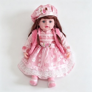 Customized Musical reborn plush <b>doll</b>, singing soft‑body reborn <b>doll</b>, musical cloth rag <b>doll</b>, interactive girl <b>play</b> <b>doll</b> - Product Image 1