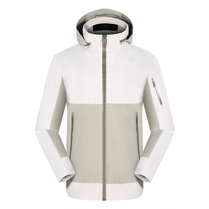 Veste coupe-vent à capuche en nylon légère et élégante pour homme, streetwear, mode, sports de plein air, course à pied, fermeture éclair, vestes pour homme - Product Image 2