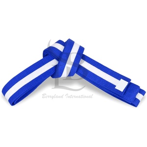 Vente en gros de ceinture de karaté en coton polyester de qualité supérieure ceinture de karaté d'arts martiaux confortable de meilleure qualité à prix de gros - Product Image 2