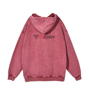 เสื้อฮู้ด2024ไหล่ตกเสื้อสเวตเชิ้ตผ้าฝ้ายไร้รอยต่อระบายอากาศออกแบบได้ตามต้องการจากผู้ผลิต - Product Image 2