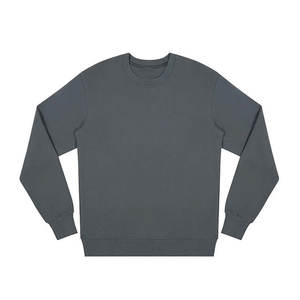 Sudaderas grises de cuello redondo para hombre de manga larga Casual Warm Fleece Pullover Comfort Tops Sudaderas - Product Image 5