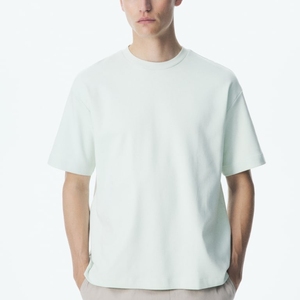 เสื้อยืดสีขาวสำหรับผู้ชายเสื้อยืดสีขาวพิมพ์ลายเสื้อยืดผ้าฝ้ายสีดำแบบกำหนดเอง - Product Image 1