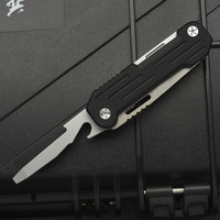 Couteau de poche multifonction 6 en 1, ouvre-bouteille, tournevis, taille compacte, couteau pliant de camping EDC, manche G10