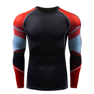 Protector de erupción de alta calidad, protección UV Unisex, secado rápido, antirozaduras, perfecto para deportes y Fitness, diseño de sublimación personalizado - Product Image 3