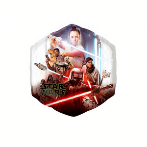 Palloncini in Foil Star Wars 55X58Cm Decorazioni per Feste Confezione da 2 Pezzi - Product Image 2