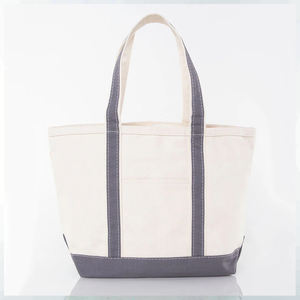 Grand sac fourre-tout en toile durable, sac de shopping multi-usages avec options d'impression et de broderie personnalisables - Product Image 5