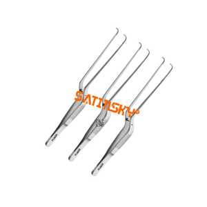 Pinzas para tumores Satinsky SAMII 23 CM, instrumentos de microcirugía de acero inoxidable, manuales, con certificación CE, alta calidad, color plateado - Product Image 4