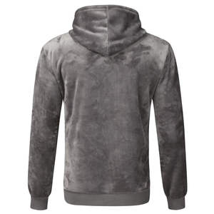 Meilleures ventes Tendance Pull-over épais en velours Sweats à capuche en velours pour hommes épais personnalisés et confortables - Product Image 6