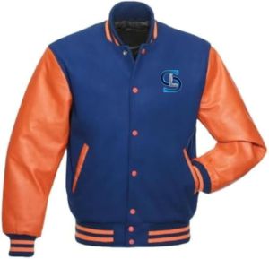 Blouson aviateur de baseball élégant personnalisé pour hommes tissu de veste brodée universitaire - Product Image 5