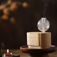 Diffuseur de parfum en bois, aromathérapie innovante, Essence d'air, huile essentielle, nébuliseur, Machine