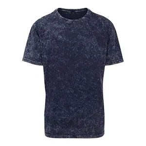 High Quality Oversized Acid Washed T Shirt Men Vintage T-shirts Drop Shoulder Streetwear At Wholesale Price