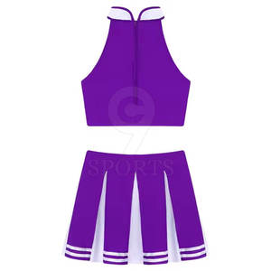 Uniforme de porristas de tamaño adulto con alta elasticidad para ejercicios de práctica y eventos de competición uniforme de porristas - Product Image 6