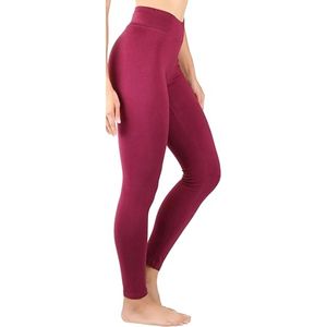 Leggings de Mujer de Alta Calidad, Casuales, con Cordón Ajustable, Cintura Elástica, para Yoga y Deportes, Transpirables, de Spandex/Poliéster, Largos, Lisos - Product Image 3