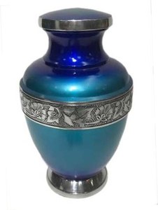 Venta rápida Exclusivo cielo azul Cremación Diseño simple moderno Urna Producto conmemorativo digno Descanso final Alta calidad - Product Image 6