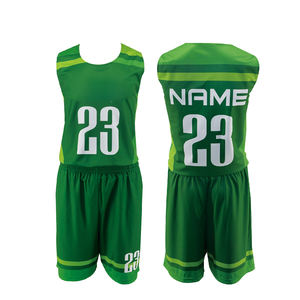 Maillots de basket-ball personnalisés pour hommes Uniformes de basket-ball réversibles pour jeunes ensembles de débardeurs d'été XS XXS imprimés unis - Product Image 1