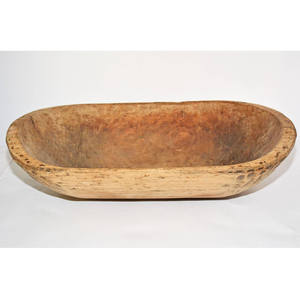 Customized Size Natural Finish Wooden Oblong Fruit Bowl 100pcs MOQ Home <b>Decorative</b> Table <b>Decorative</b> <b>Plate</b> Dish for Dough Salad - Product Image 1