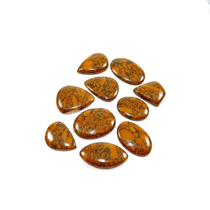 Cabujón de Piedra Natural de Alta Calidad, Jaspe Bambú, Cristal, Mezcla de Formas, Gema Suelta, Cristal Curativo, Todas las Formas - Product Image 4