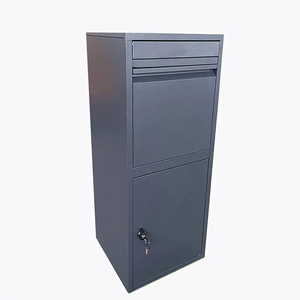 Scatola per pacchi di consegna in posizione libera da esterno cassetta per la posta in metallo per la consegna a domicilio - Product Image 6