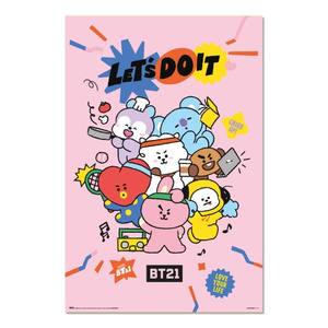 Affiche murale BT21 Let's Do It! - Product Image 5