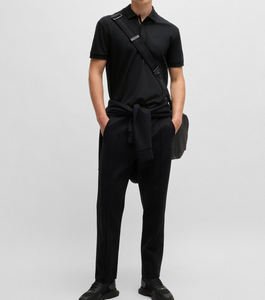 Nouveauté : Chemise pour homme à manches courtes en tricot imprimé anti-rides, 100% coton, haute qualité - Product Image 5