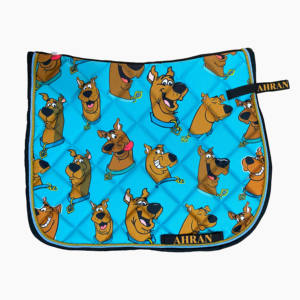 Logos Personalizados Almohadillas de Sillín Hechas a Mano Almohadillas de Sillín de Caballo de Algodón Calidad Ecuestre Impreso Accesorios de Equitación Almohadillas de Sillín - Product Image 1