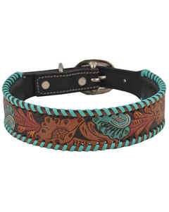 Venta al por mayor de alta calidad fuerte suave ajustable de cuero genuino Collar de perro y conjunto de correa - Product Image 2