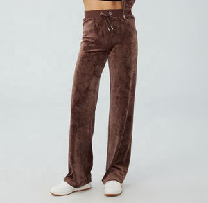 Nouveauté Survêtement en velours personnalisé léger et respirant Super doux Vêtements de sport pour femmes Automne - Product Image 5