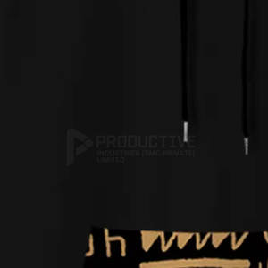 Sweatshirts à capuche chauds d'hiver pour hommes en coton et polyester avec logo personnalisé à vendre style de rue décontracté à motif de lettres - Product Image 5