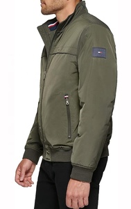 OEM Custom <b>Bomber</b> <b>Jacket</b> Chenille Embroidery Patches School <b>Bomber</b> <b>Jacket</b> Style Men <b>Bomber</b> <b>Jacket</b> for Men - Product Image 3