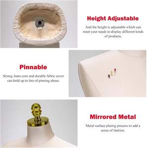 <span class=keywords><strong>Mannequin</strong></span> féminin sexy, <span class=keywords><strong>mannequin</strong></span> de couture avec un gros derrière, forme de torse, <span class=keywords><strong>taille</strong></span> plus, avec support en métal doré, <span class=keywords><strong>mannequin</strong></span> de modèle - Product Image 5