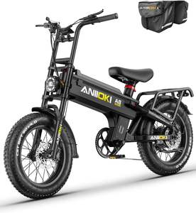 Bicicleta Eléctrica A9 Pro Max de 6000W con Motor Dual, Batería de 60V 70/80Ah, Velocidad Máxima de 45+ mph, Neumáticos Gruesos de 26 4.8'', Bicicleta Todoterreno - Product Image 2