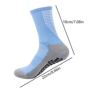 Custom Logo Ant-<b>slip</b> Athletic Socks Towel Cushioned Crew Non-<b>slip</b> Football Socks Soccer Sports Grip Sock - Product Image 4