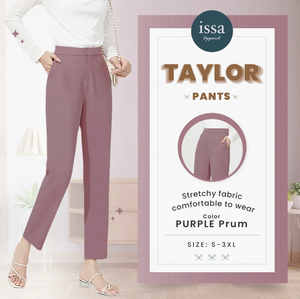 เทย์เลอร์กางเกงเข้ารูปเอวสูงสำหรับผู้หญิงเหมาะสำหรับใส่ในออฟฟิศฤดูใบไม้ร่วง - Product Image 3