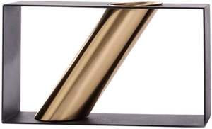 Jarrón Elegante y Minimalista Hecho a Mano de Aleación de Zinc y Hierro, Diseño Costero Artesanal, Jarrón Clásico para Interiores del Hogar, Zahid Exports - Product Image 6