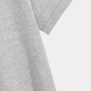 เสื้อยืดเปล่าผ้าฝ้าย 100% พิมพ์ลายโลโก้ 3 มิติ สไตล์สตรีทแวร์ ทรงโอเวอร์ไซส์ เนื้อผ้าหนา เสื้อยืดผู้ชายคุณภาพสูง เสื้อยืดลำลอง - Product Image 5